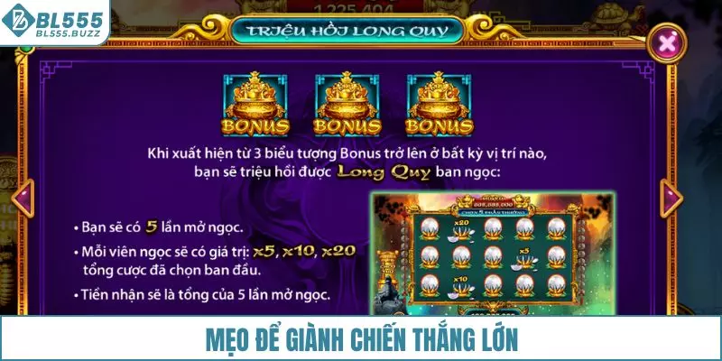 Mẹo để thắng lớn và nhận về phần thưởng khủng